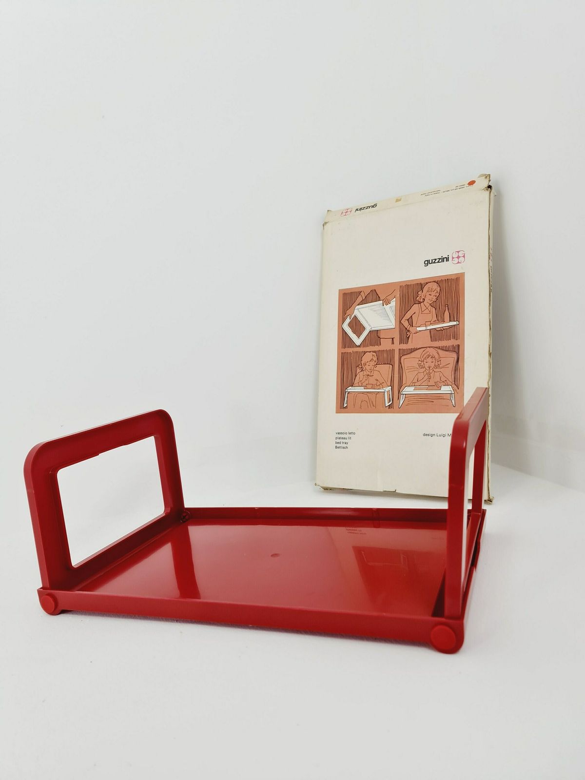 Guzzini Pepito,Design Luigi Massoni, Side Table, Breakfast Table With Original Packing 1970s photo for sale