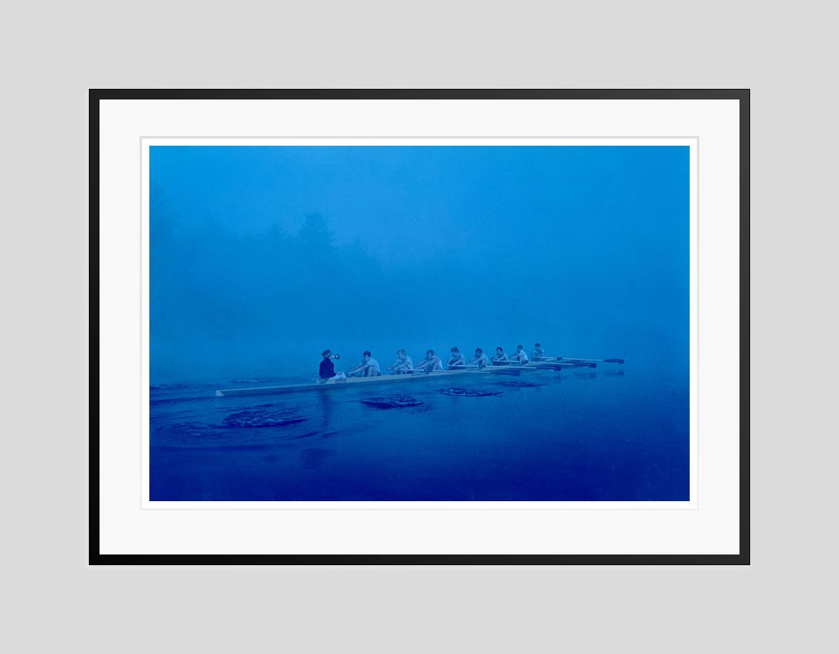 Eight Man Crew By Toni Frissell Oversize Archival Pigment Print Framed In Black