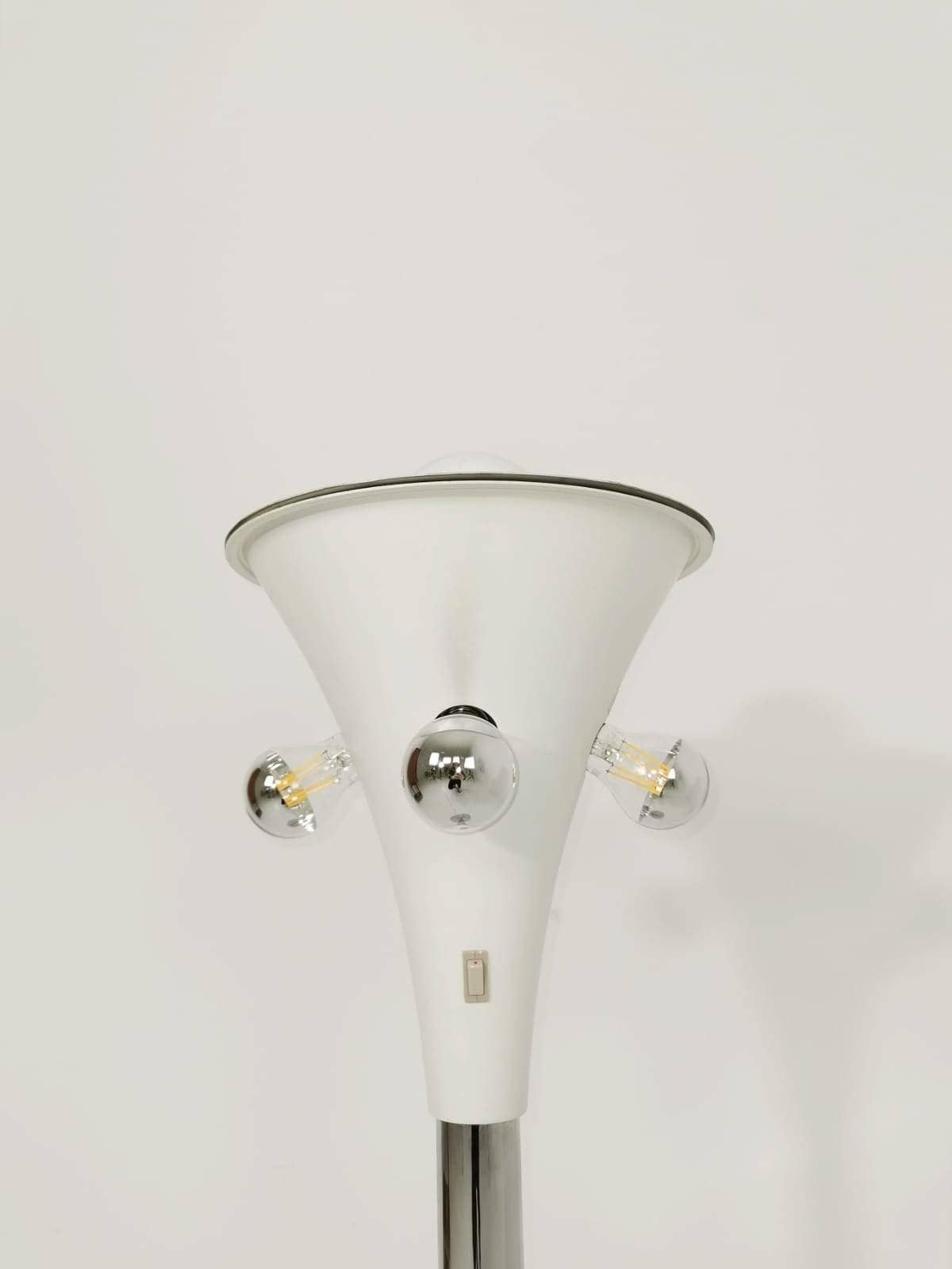 Mid Century Space Age Tulip Table/Floor Lamp Staff Leuchten, Germany 1960s photo vinterior
