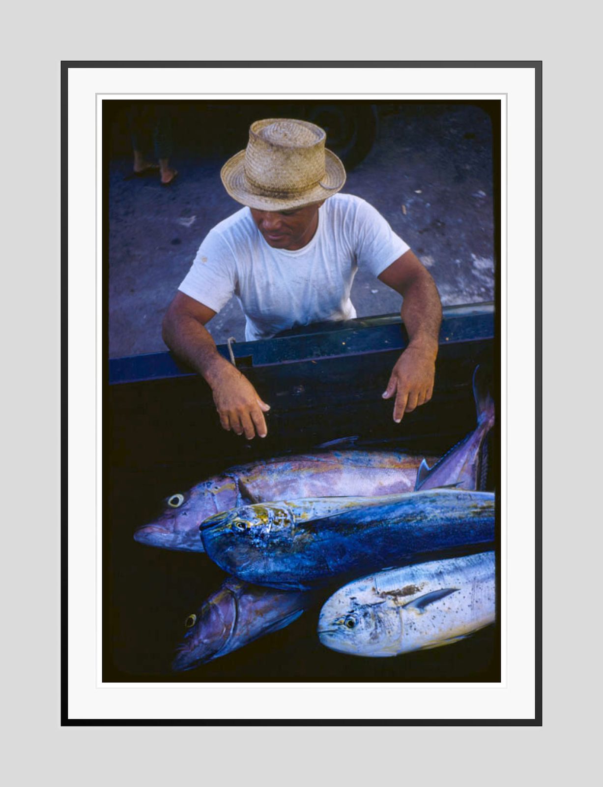 Hawaiian Scenes By Toni Frissell Oversize Archival Pigment Print Framed In Black