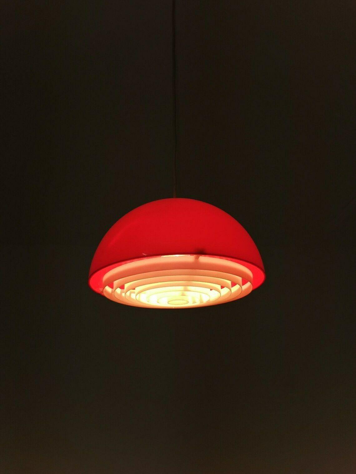 photo furniture Space Age \Vintage Lamp Hanging Lamp, Pendant Lamp, Pop Art 70s