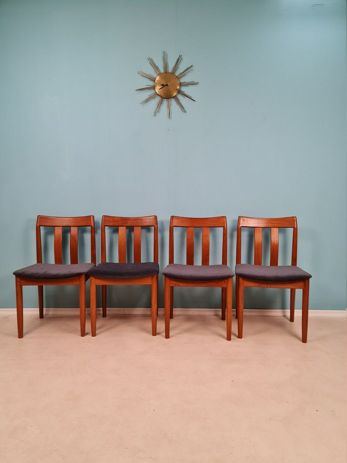Mid Century Danish Teak Dining Chair By Vamdrup Möbelfabrik 1960s Set Of 4 photo furniture