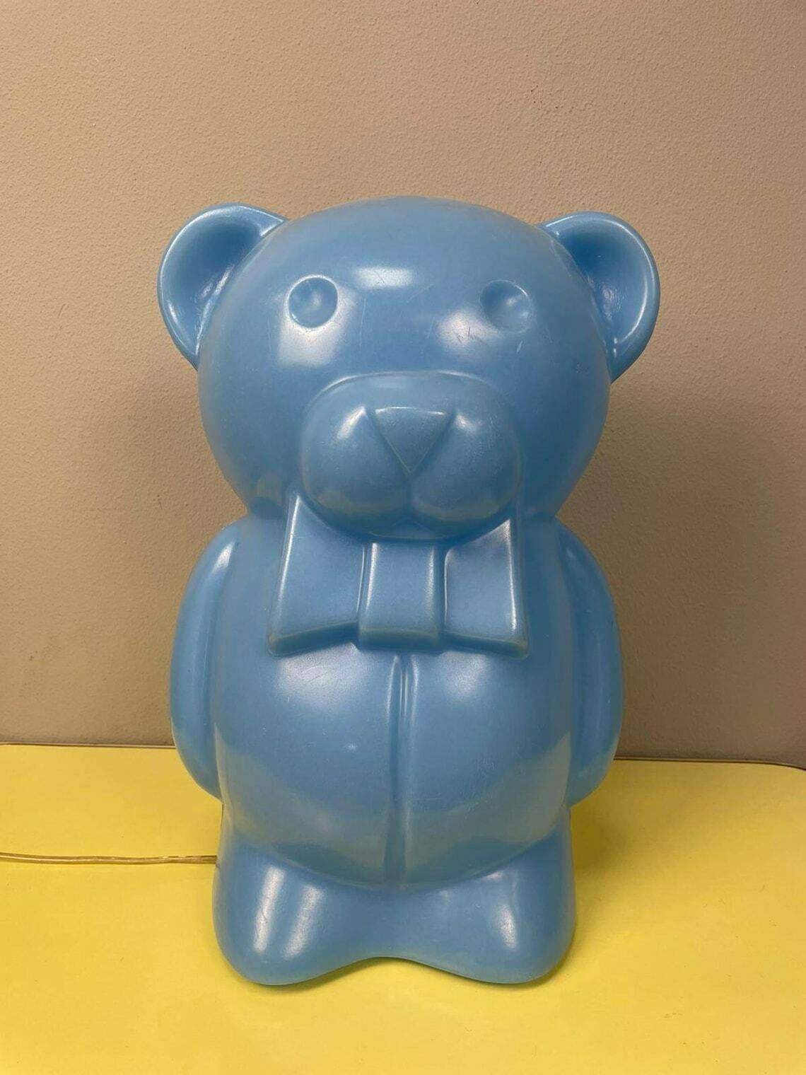 Teddy Bear Vitage Night Lamp From 1980's Children Lighting photo buy