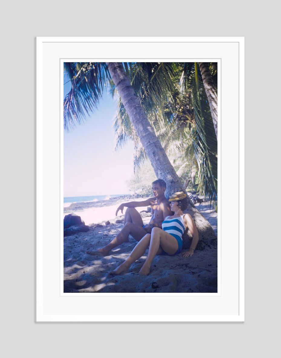 Hawaiian Scenes By Toni Frissell Oversize Archival Pigment Print Framed In White