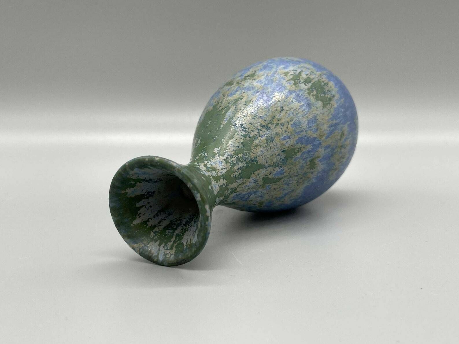 Bruno Karlsson Narrowneck Vase, Stoneware, Ego Atelier, Signed Sweden 1960s photo 117.0