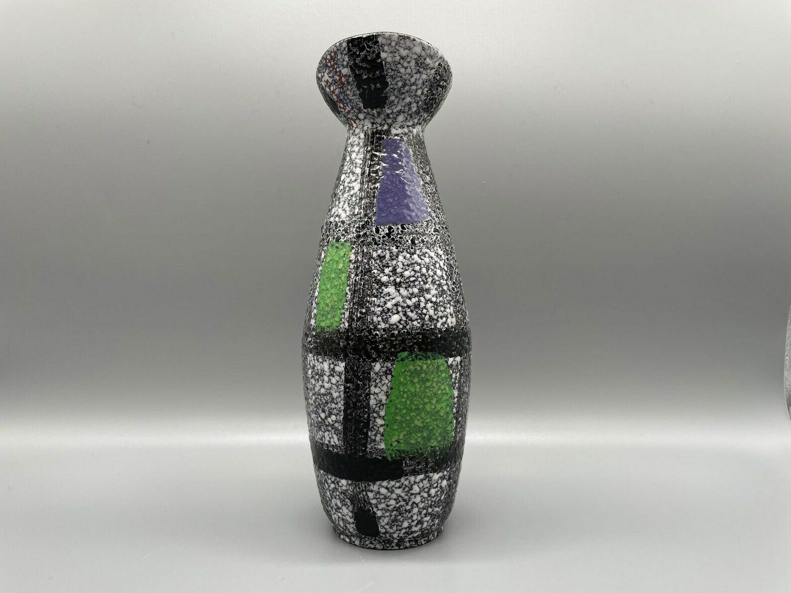 Beautiful Vase By Bodo Mans Dekor Teheran For Bay Keramik, Germany, 1961 photo for sale