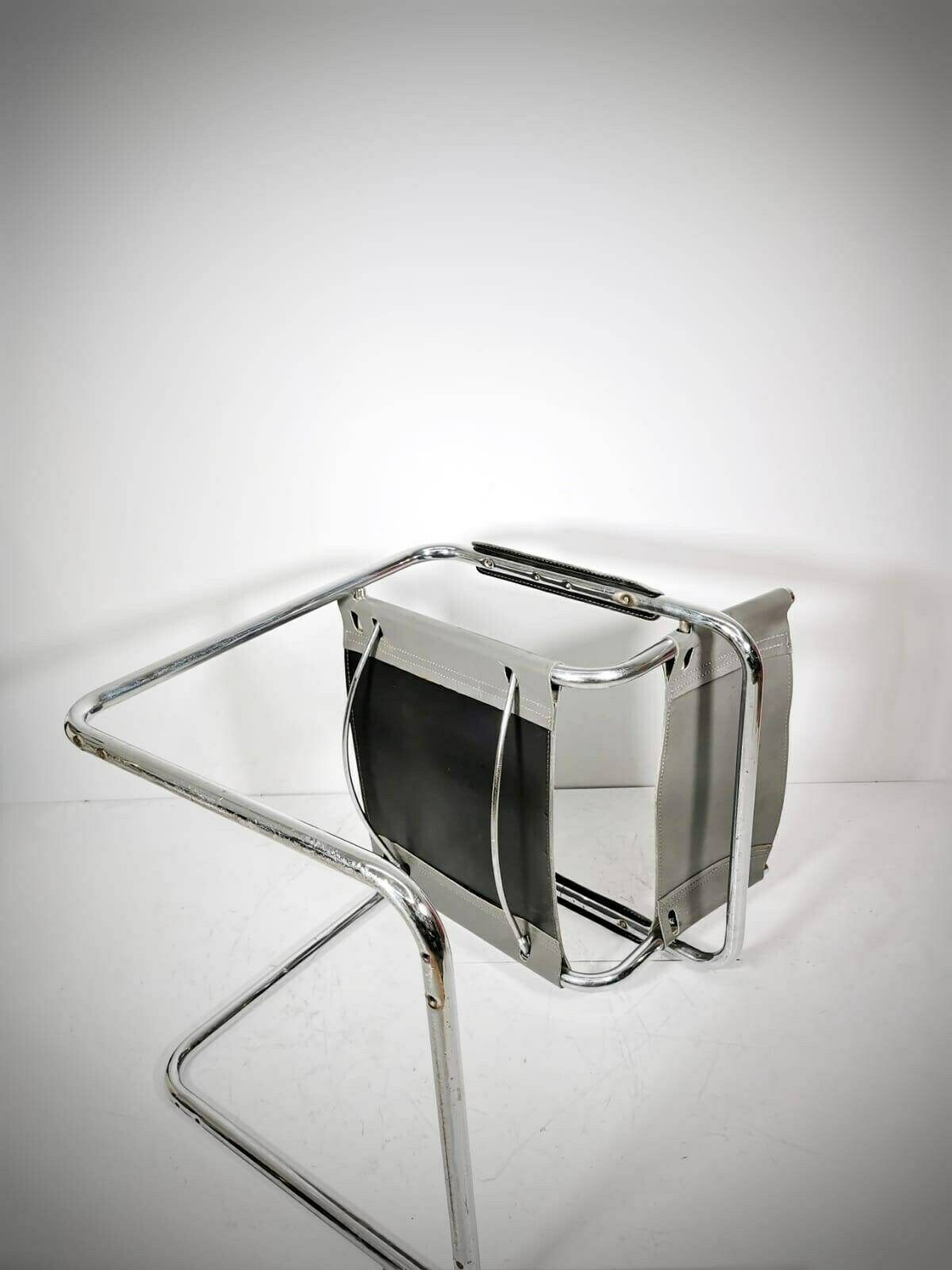 1 Of 2 Model Studi Chair By Mart Stam & Marcel Breuer 1970s photo vintage