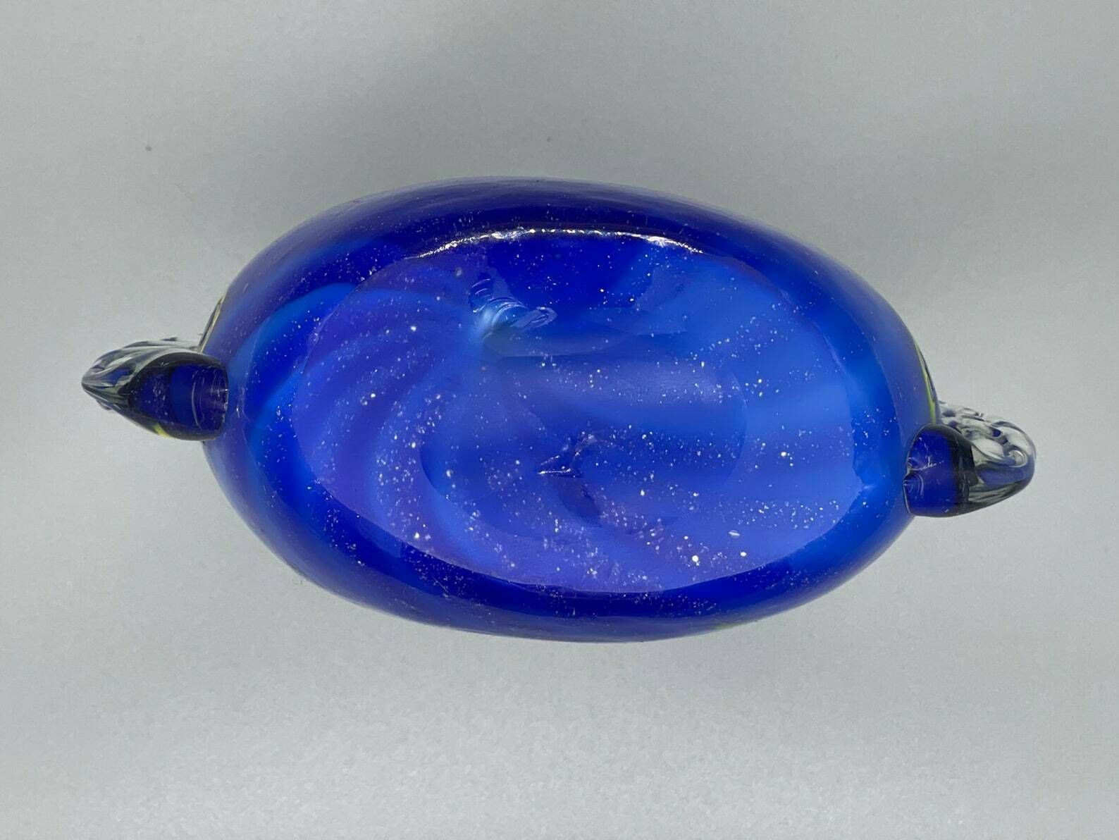 photo for sale Impressive Rare Blue Murrine Vase From Murano, Barovier & Toso, 1950s