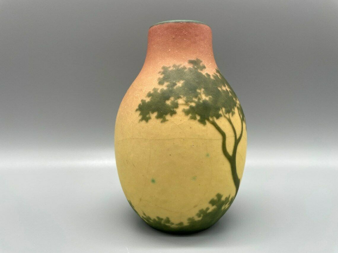 Exceptional Art Nouveau Vase Dawn By Amalric Walter, Nancy, Around 1890 photo Home Decor