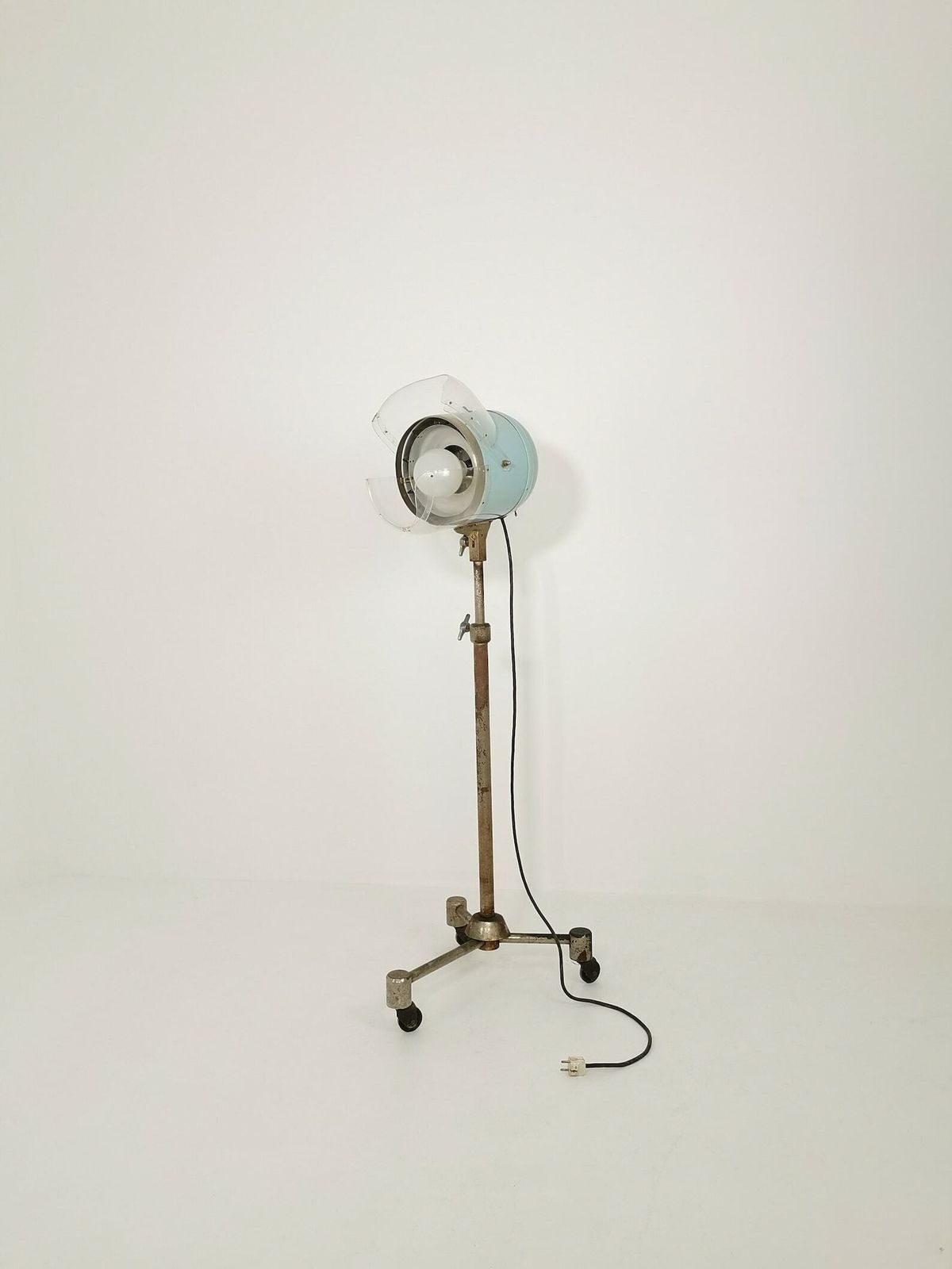 Floor Lamp Midcentury Converted 1950 Hair Dryer French Industrial One Of A Kind