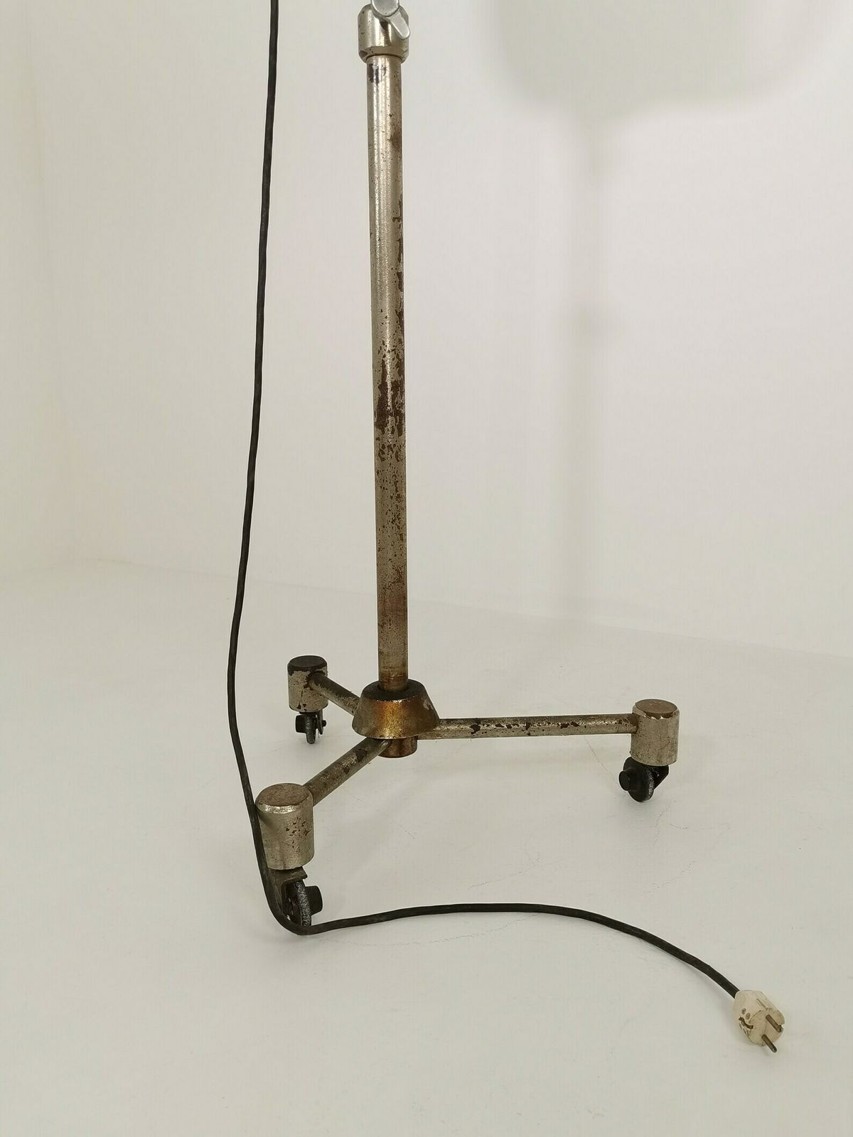 Floor Lamp Midcentury Converted 1950 Hair Dryer French Industrial One Of A Kind photo vinterior