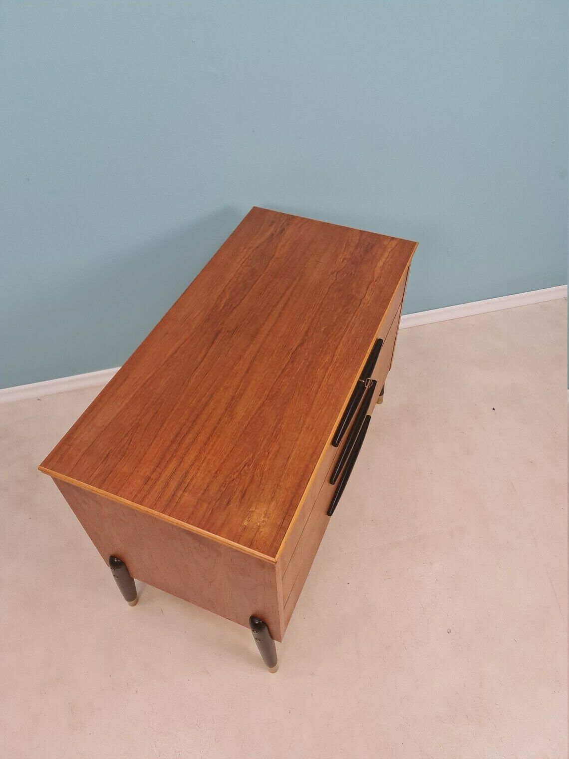 Midcentury Swedish Chest Of Drawers / Drawers Cabinet Teak By Bröderna Gustafsson, 1960s photo buy