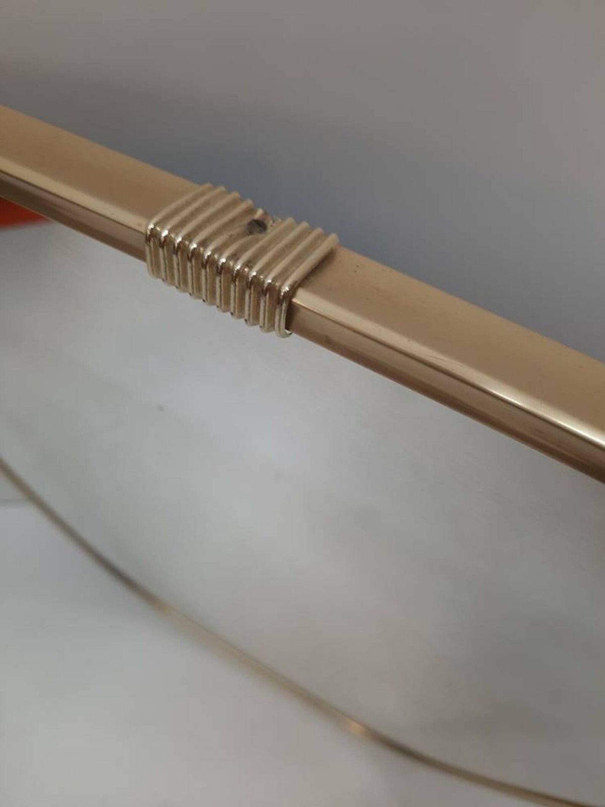 photo furniture Mid Century Asymmetric Nieren Spiegel   Small Kidney Mirror From The 50s 60s Rockabilly