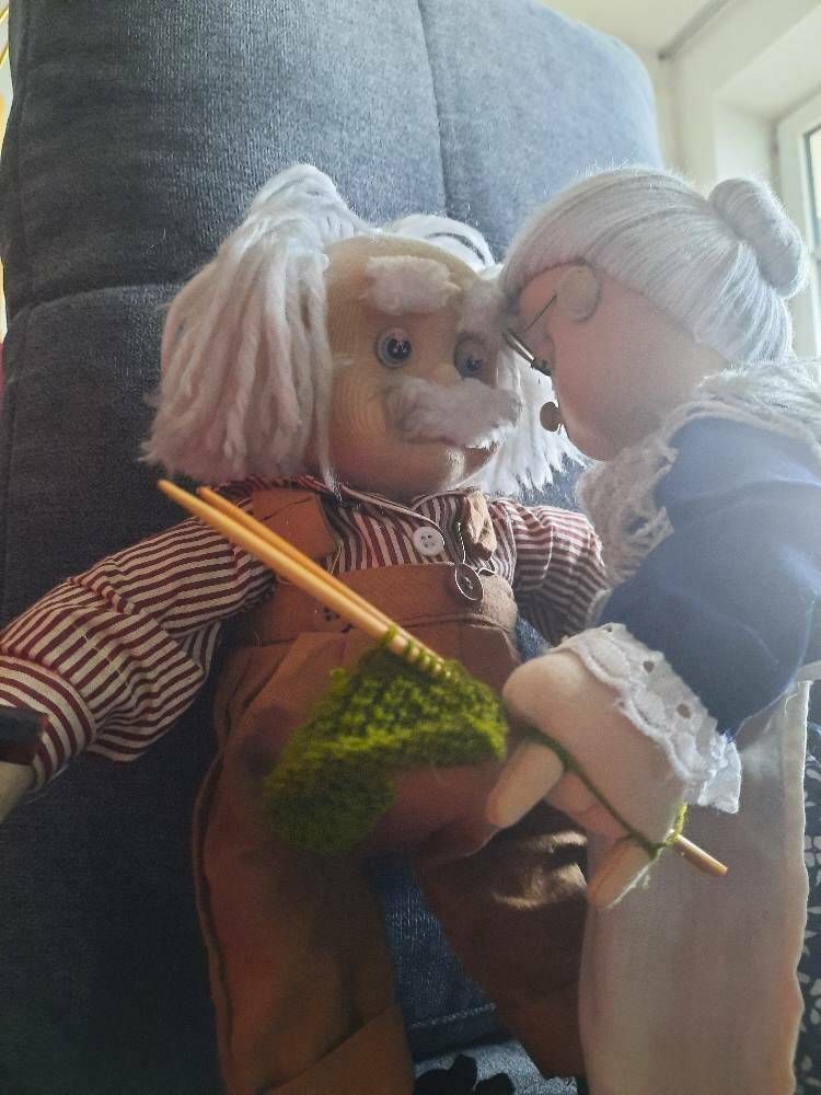 Oma Granny Grandma & Opa Grandpa Vintage Dolls Set photo buy