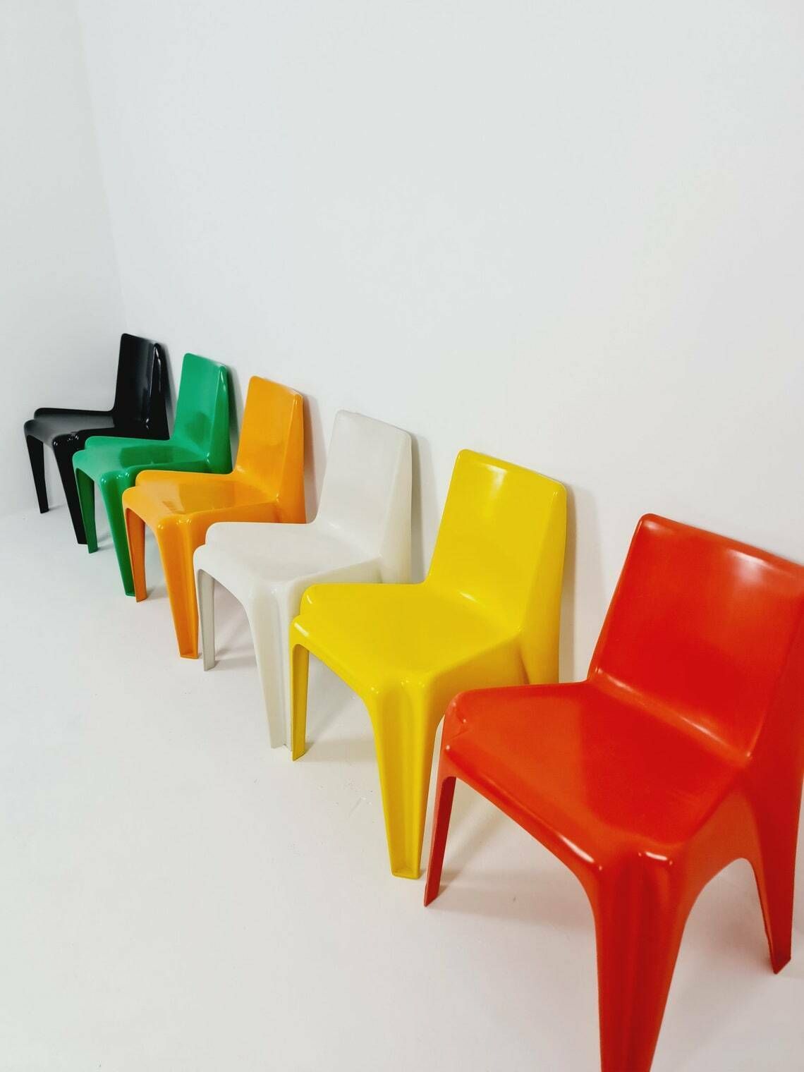 Space Age Bofinger Ba1171 Chair By Helmut Bätzner, 1970s photo Furniture
