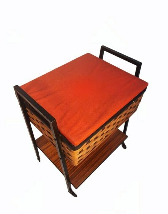 Sewing Box Sidetable From The 60s photo Furniture