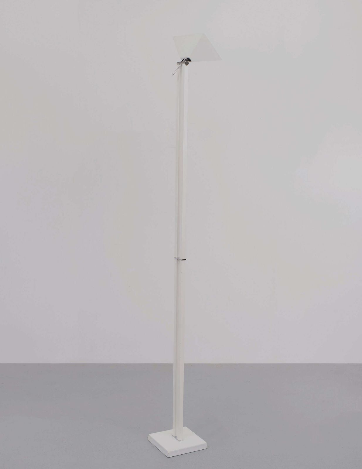 Post Modern White Floor Lamp 1980s Belgium photo vinterior