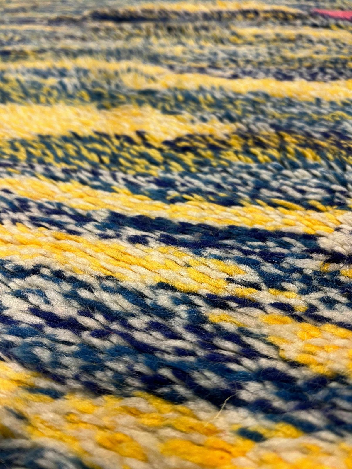 2043.0 Beni Ourain Berber Rug In Lambswool photo