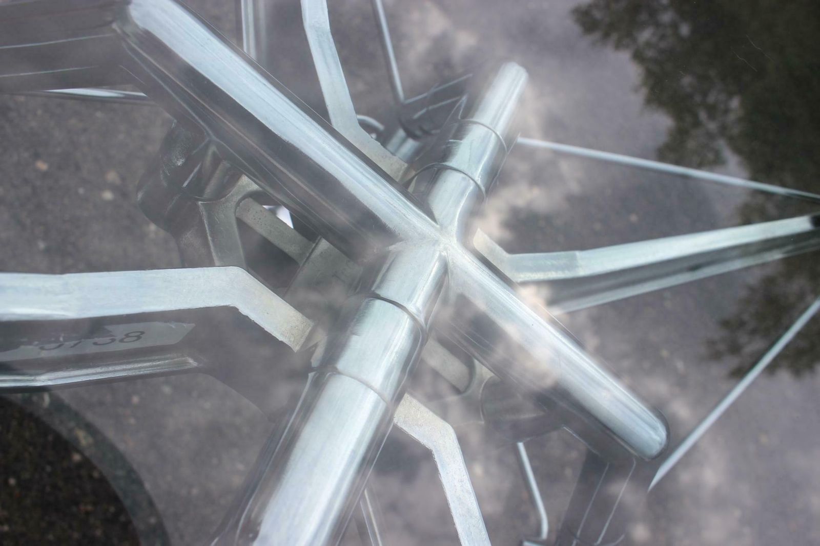 1970s Norman Foster Large Glass Table Model Nomos For Tecno, Italy photo vinterior