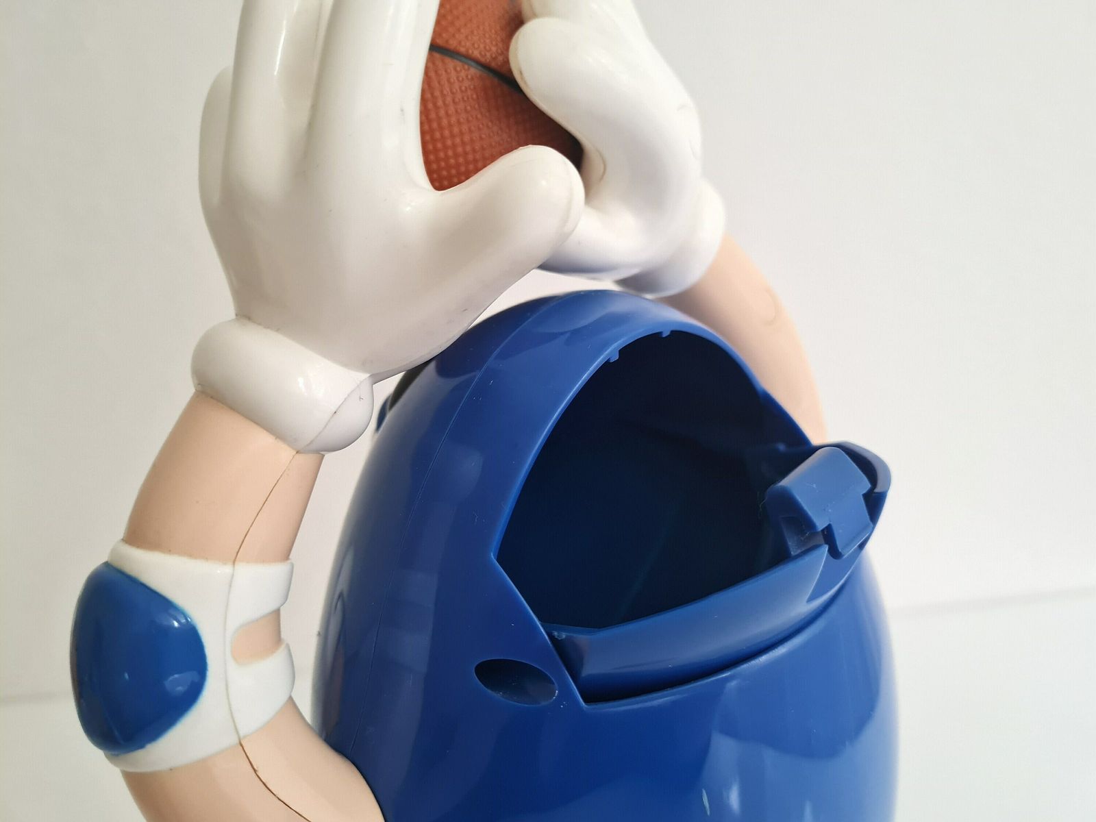 Vintage Big Blue M&Ms Candy Dispenser Basketball Rare Plastic Figure photo buy