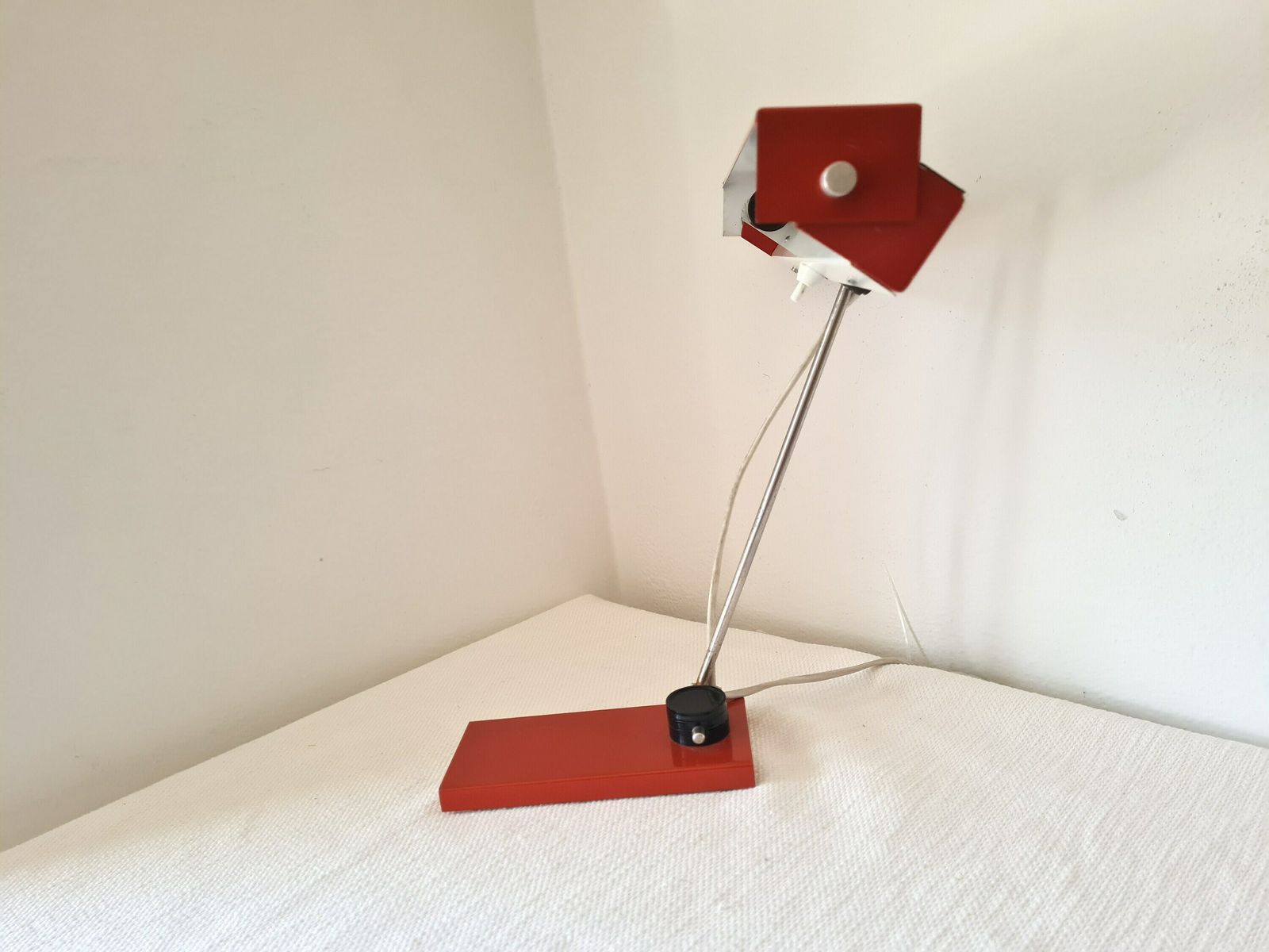 Vintage Mid Century Metall Table Industrial Lamp Ddr Schreibtischleuchte 70 photo vintage