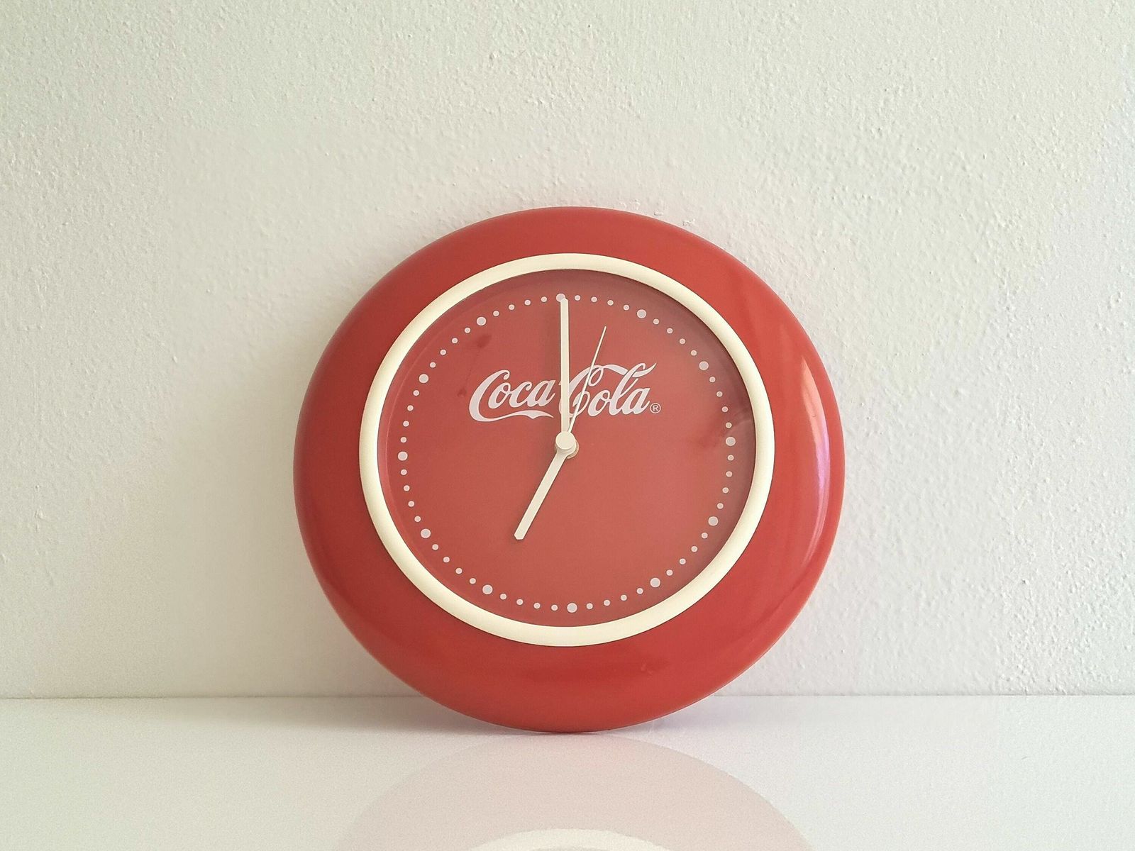 Vintage Pop Art Coca Cola Metal Wall Clock