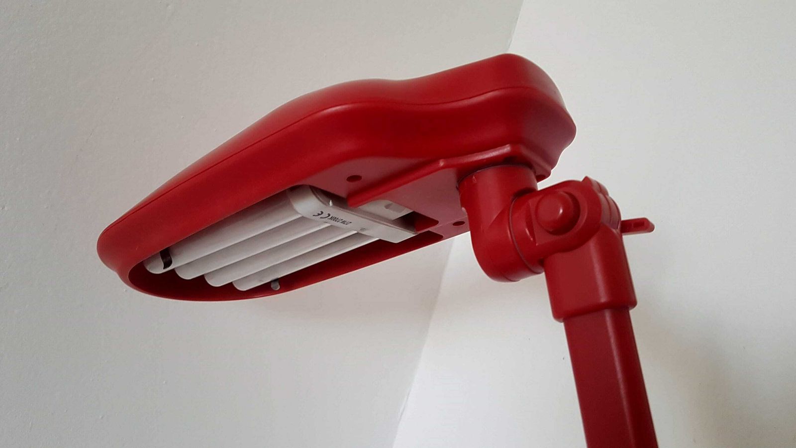 Vintage Memphis Milano Touch Desk Lamp 90s Lovely Accent Lamp photo vinterior