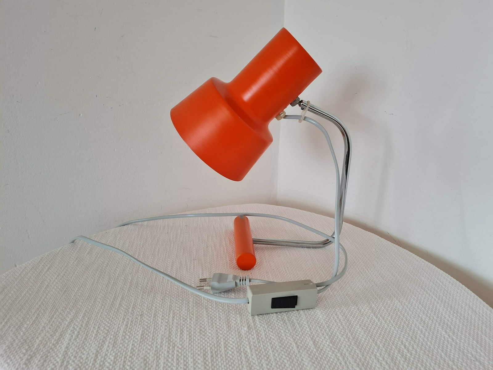 Vintage Table Lamp By Josef Hurka For Napako, 1960s photo furniture