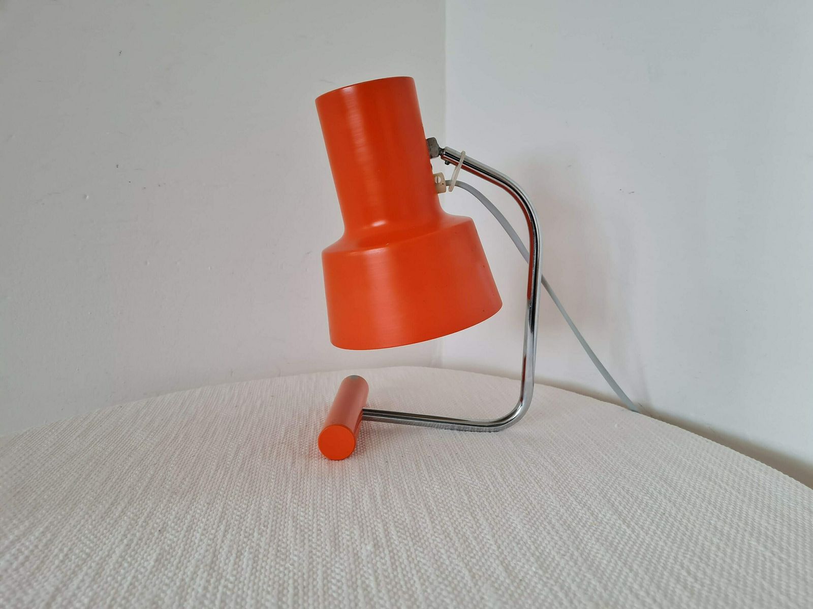 Vintage Table Lamp By Josef Hurka For Napako, 1960s photo Lighting