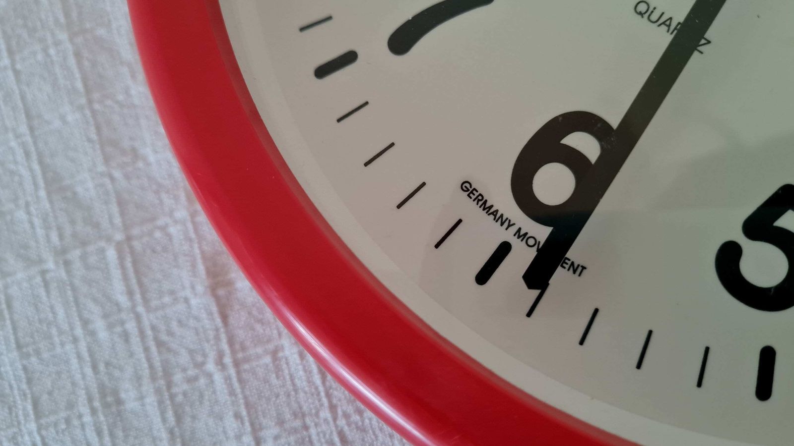 Vintage Pop Art Memphis Milano Style Wall Clock Germany Movement H&H photo buy