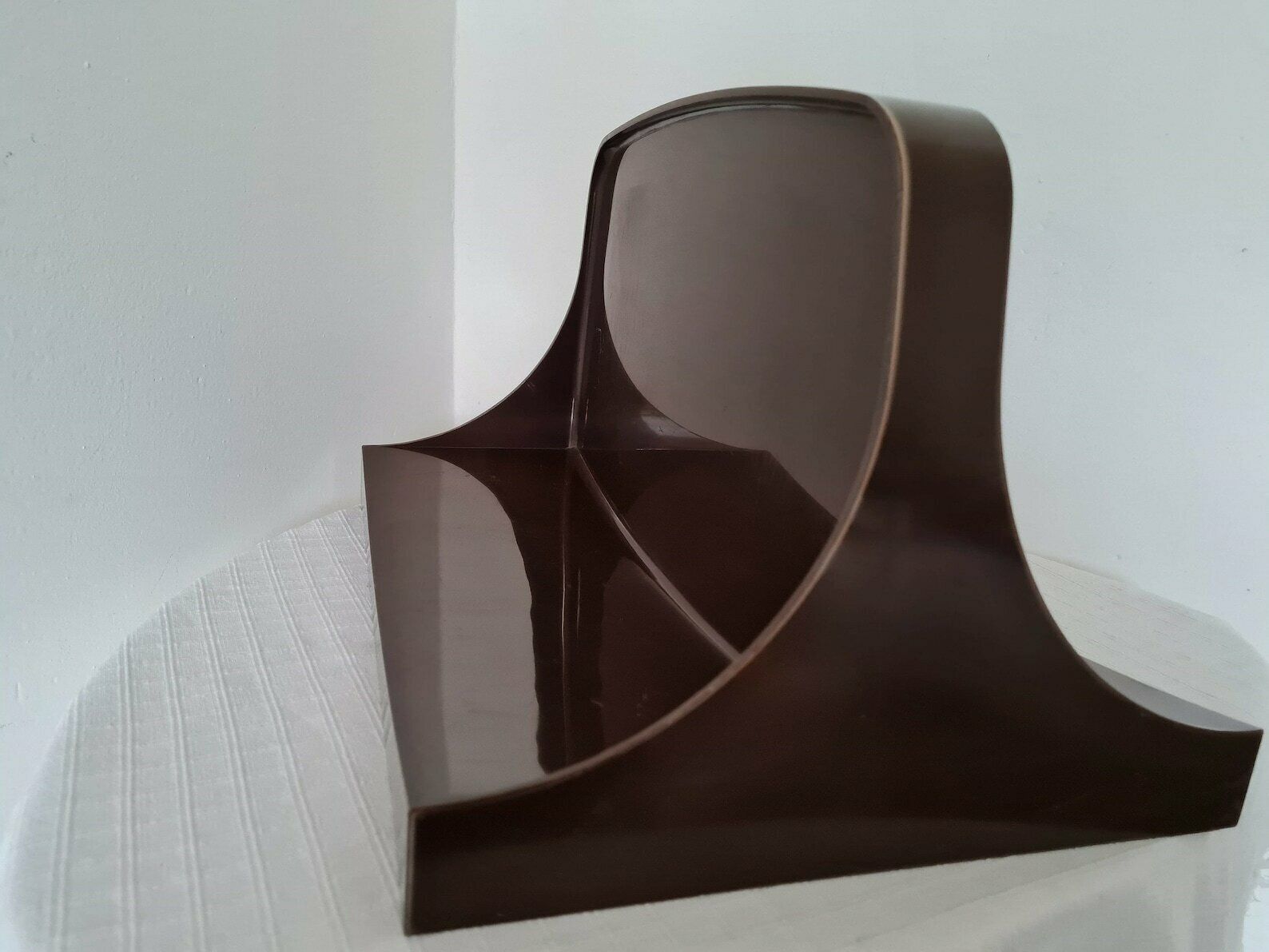 Vintage Mid Century Wall Shelf In A Plastic 80s photo vinterior