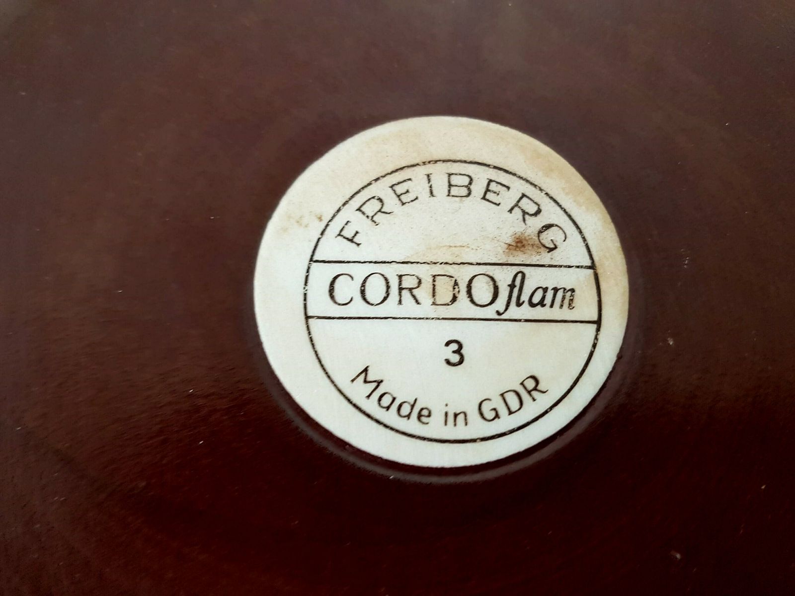 Vintage Freiberg Cordo Flam Retro Baking Dish Casserole Made In Gdr (East Germany) Cookware photo vinterior