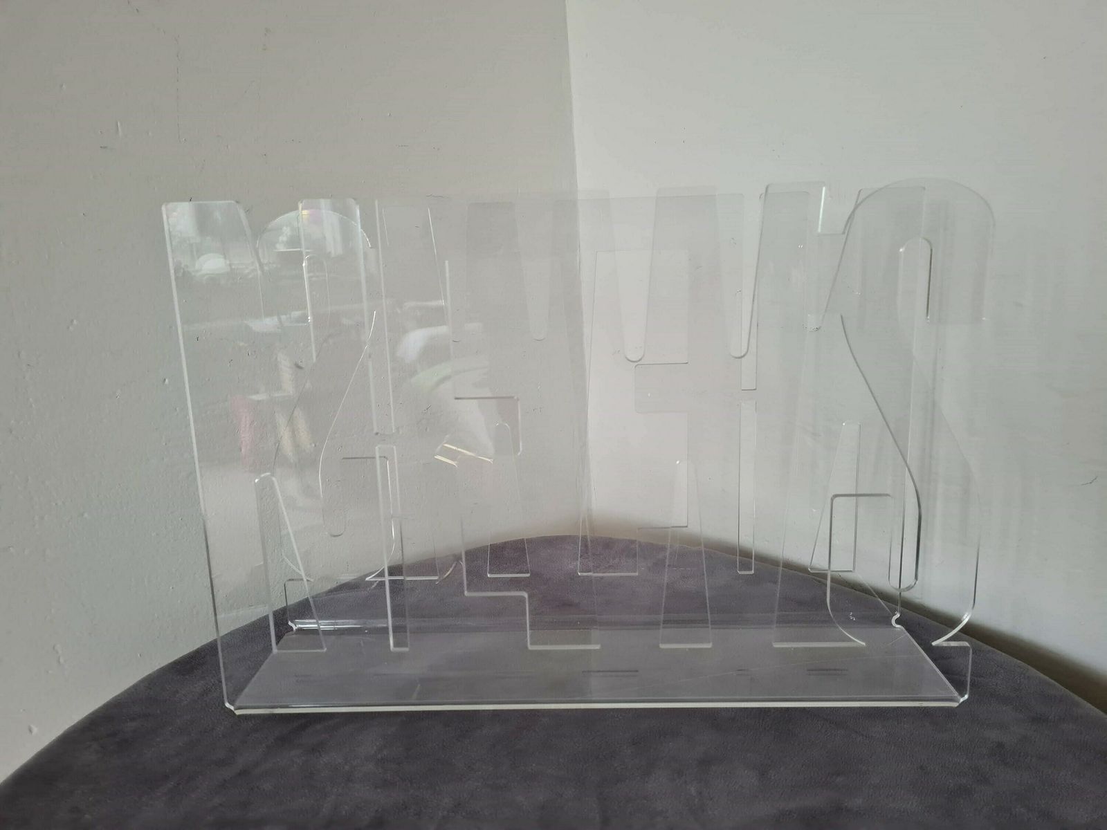 Vintage Lucite Magazine Holder Beautiful, Modern Magazine Rack News photo 180.0