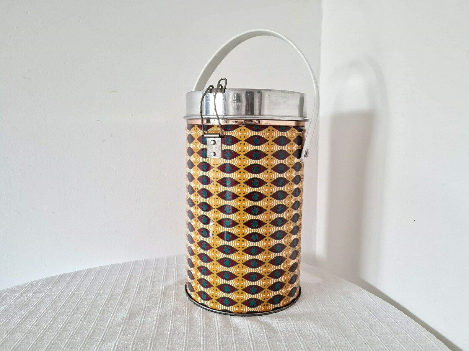 Mid Century Space Age Style Retro Food Thermos German Quality Camping Retro Device 1970s photo furniture