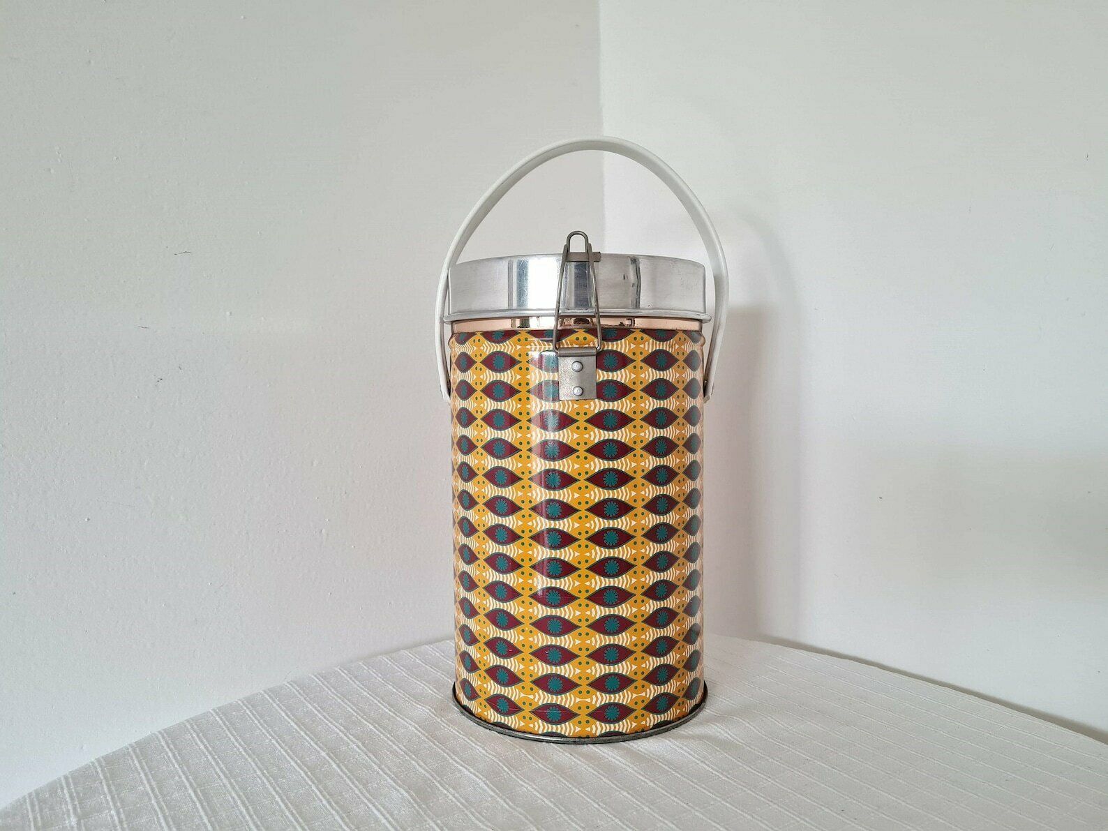Mid Century Space Age Style Retro Food Thermos German Quality Camping Retro Device 1970s photo for sale