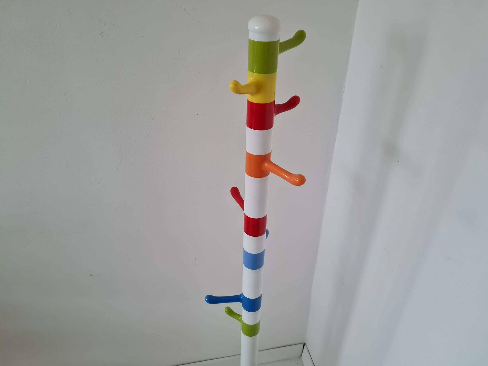 Vintage Pop Art Memphis Milano Style Hanger Floor Standing Coat Racks photo for sale