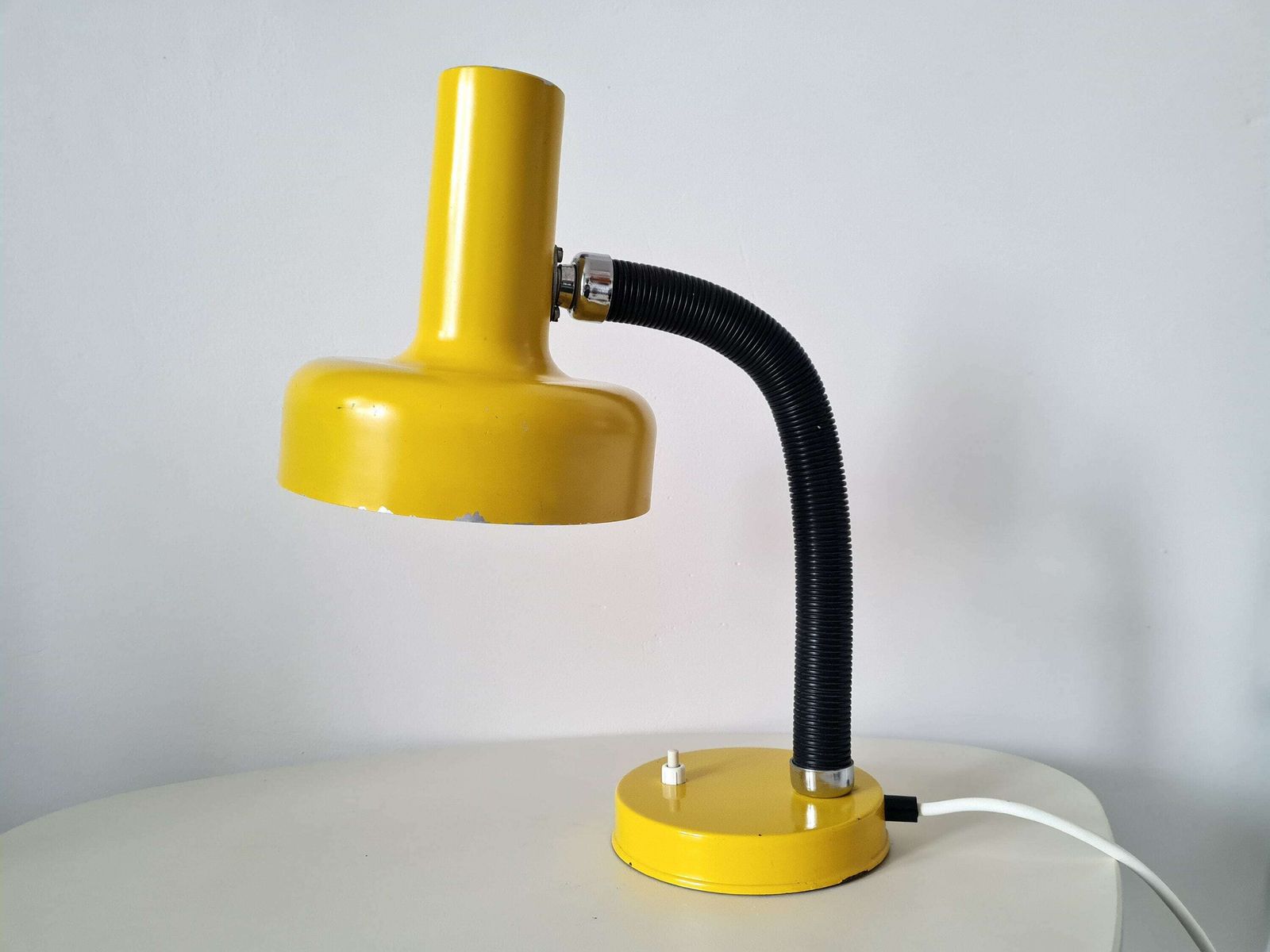 Vintage Industrial Desk Lamp Czechoslovakian Table Bauhaus Lamp