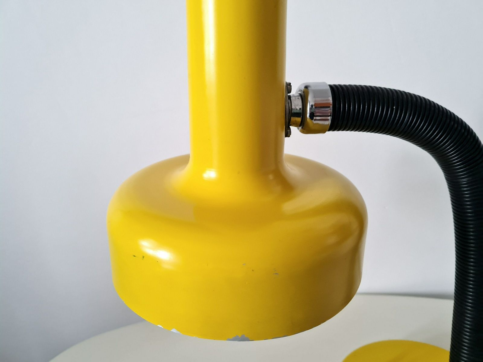 Vintage Industrial Desk Lamp Czechoslovakian Table Bauhaus Lamp photo for sale