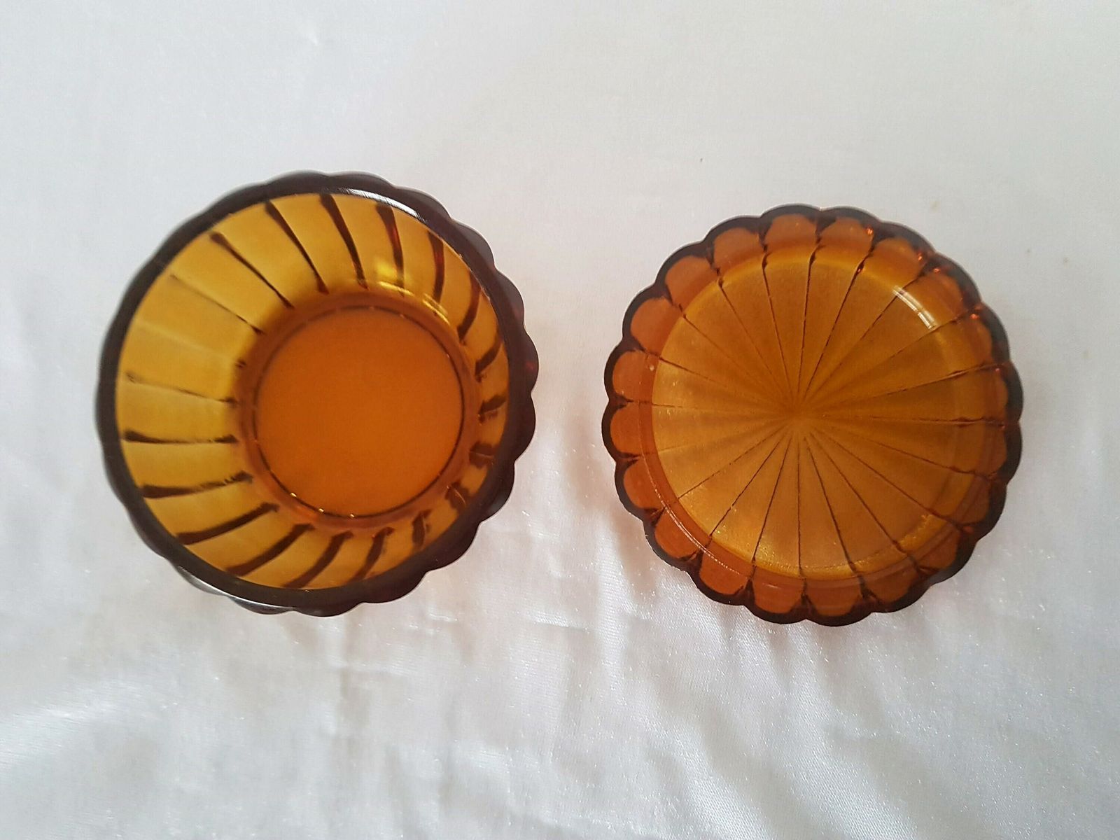 Bohemian Art Deco Amber Glass Powder Can Dose Schlevogt Hoffmann Excellent Condition photo 59.0