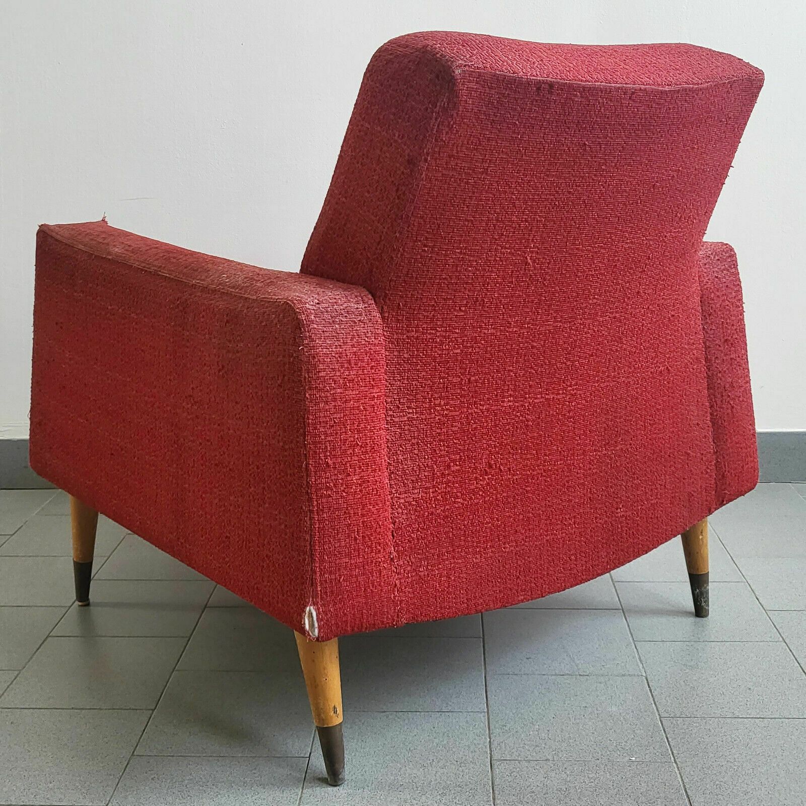 Vintage Armchair 1950 Rockabilly To Restore Dlg Steiner Arp Guariche 50s 1950s photo Furniture
