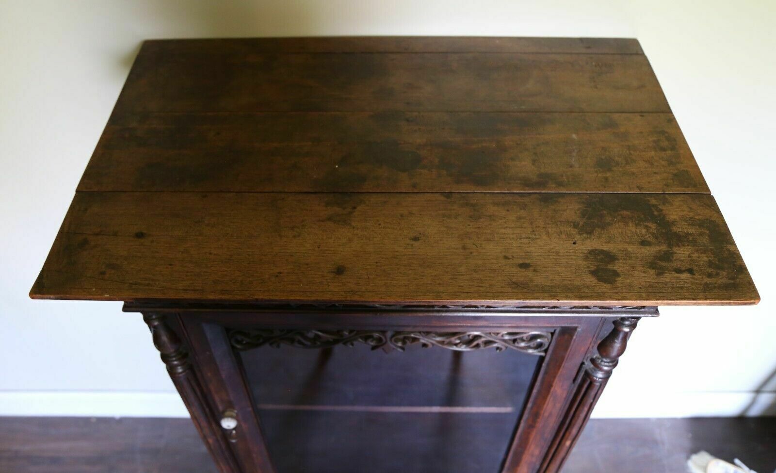 Early 19th Century Mahogany Cabinet / Country House photo vinterior