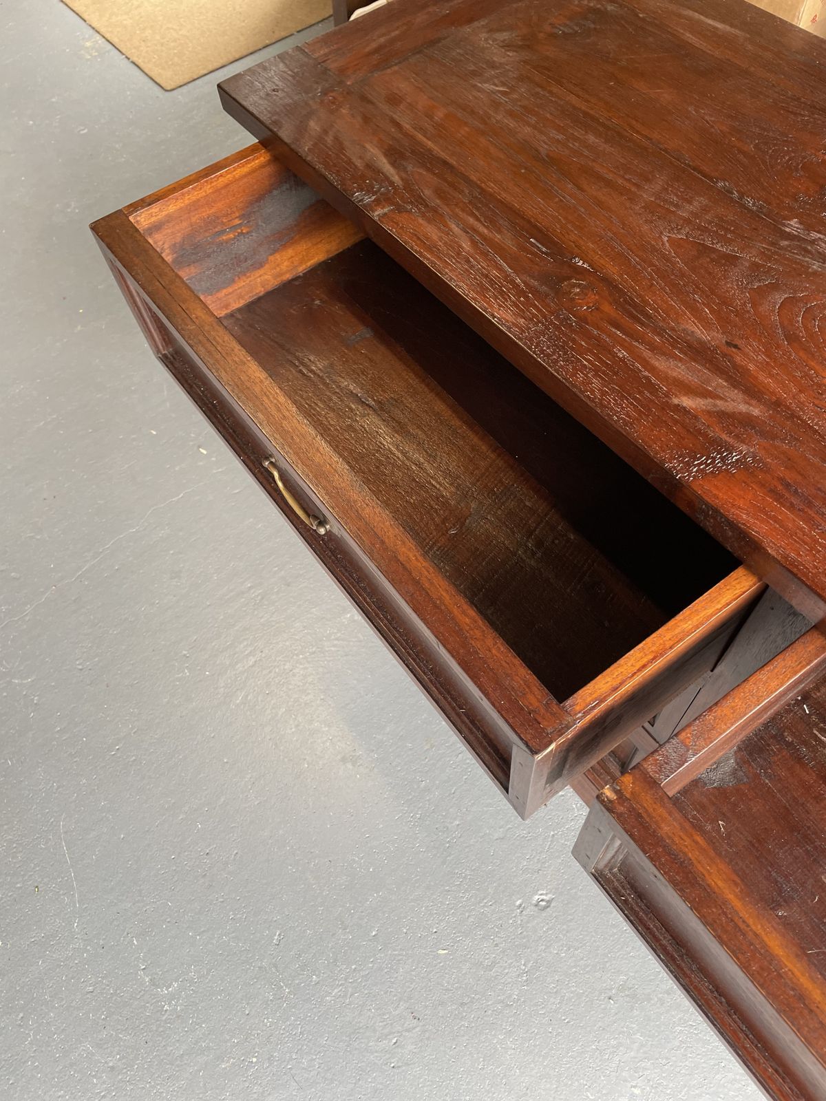 Dark Wood Chest Of Drawers photo 400.0