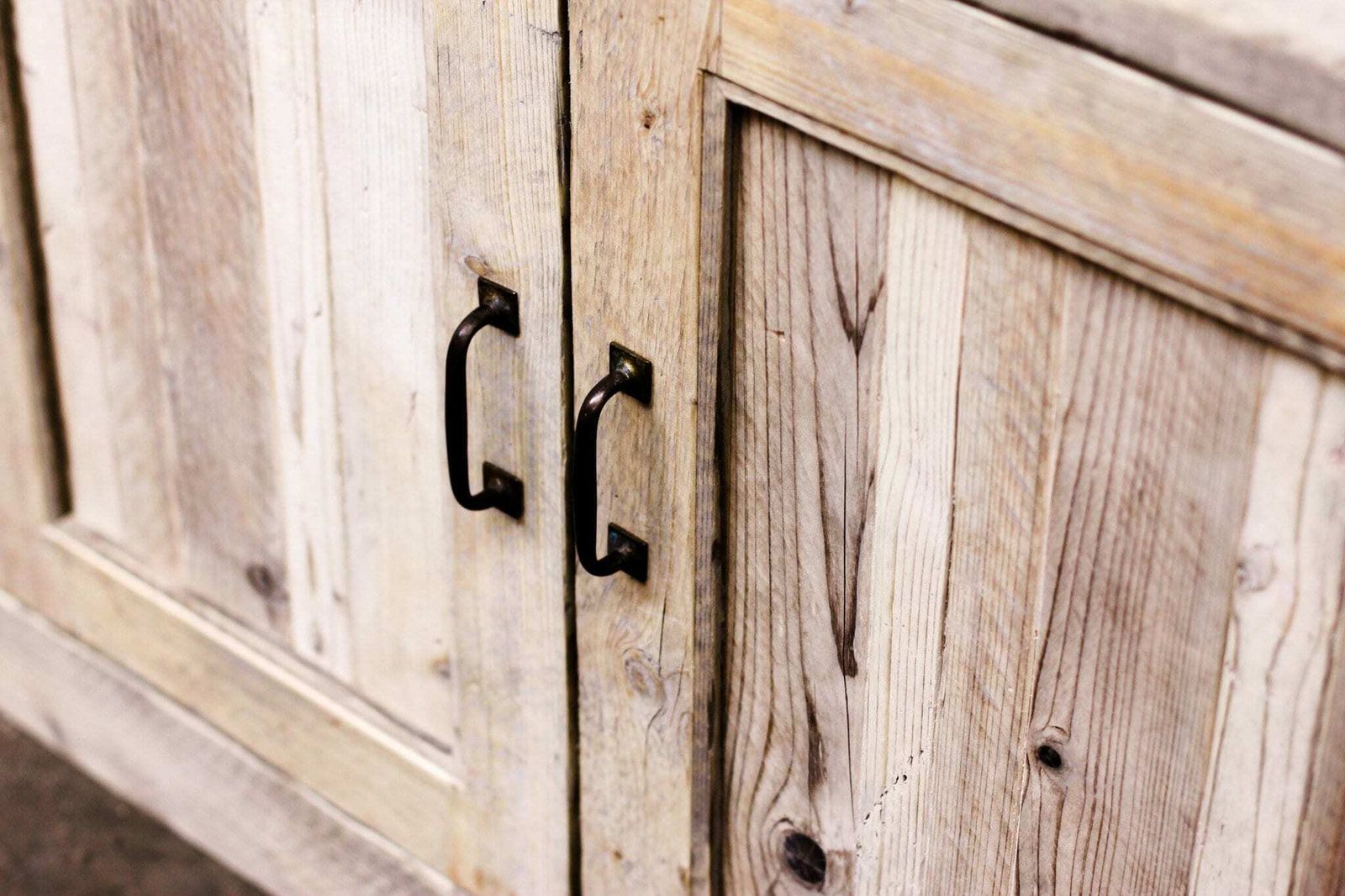 Boadi Reclaimed Scaffolding Board Cupboard With Adjustable Shelf And Vintage Brass Handles   Bespoke Urban Furniture photo buy