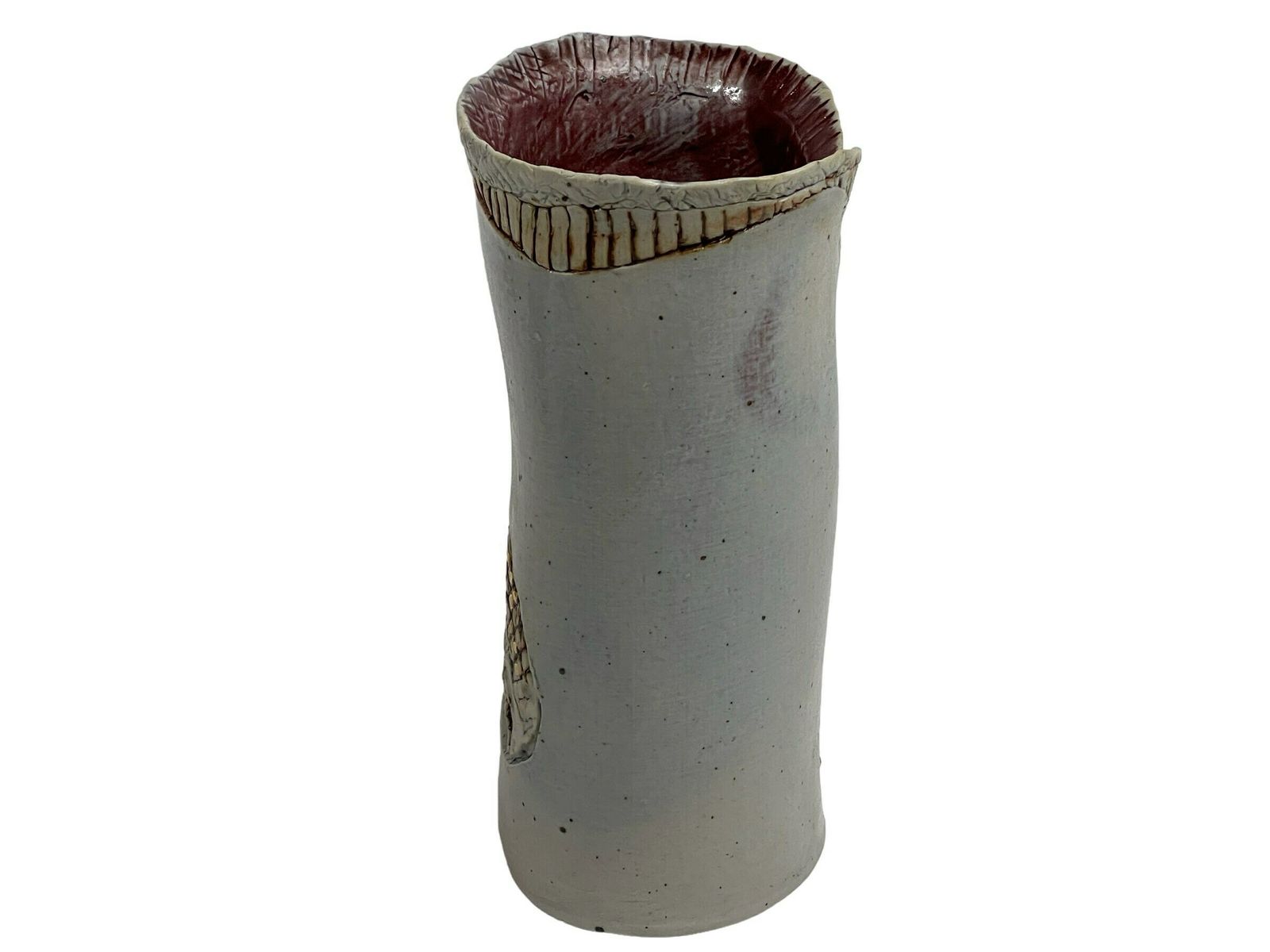 Vase With A Motif Of Birds In A Nest By Danish Ceramist Gerda Ostergaard (Gerda østergaard), Scandinavian Ceramics photo Home Decor