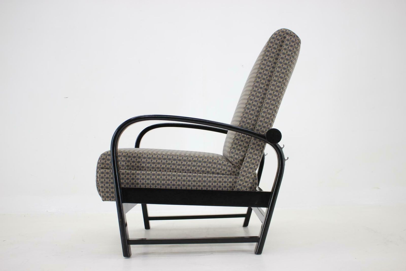 1940s Kropacek Kozelka Adjustable Armchair, Czechoslovakia photo for sale