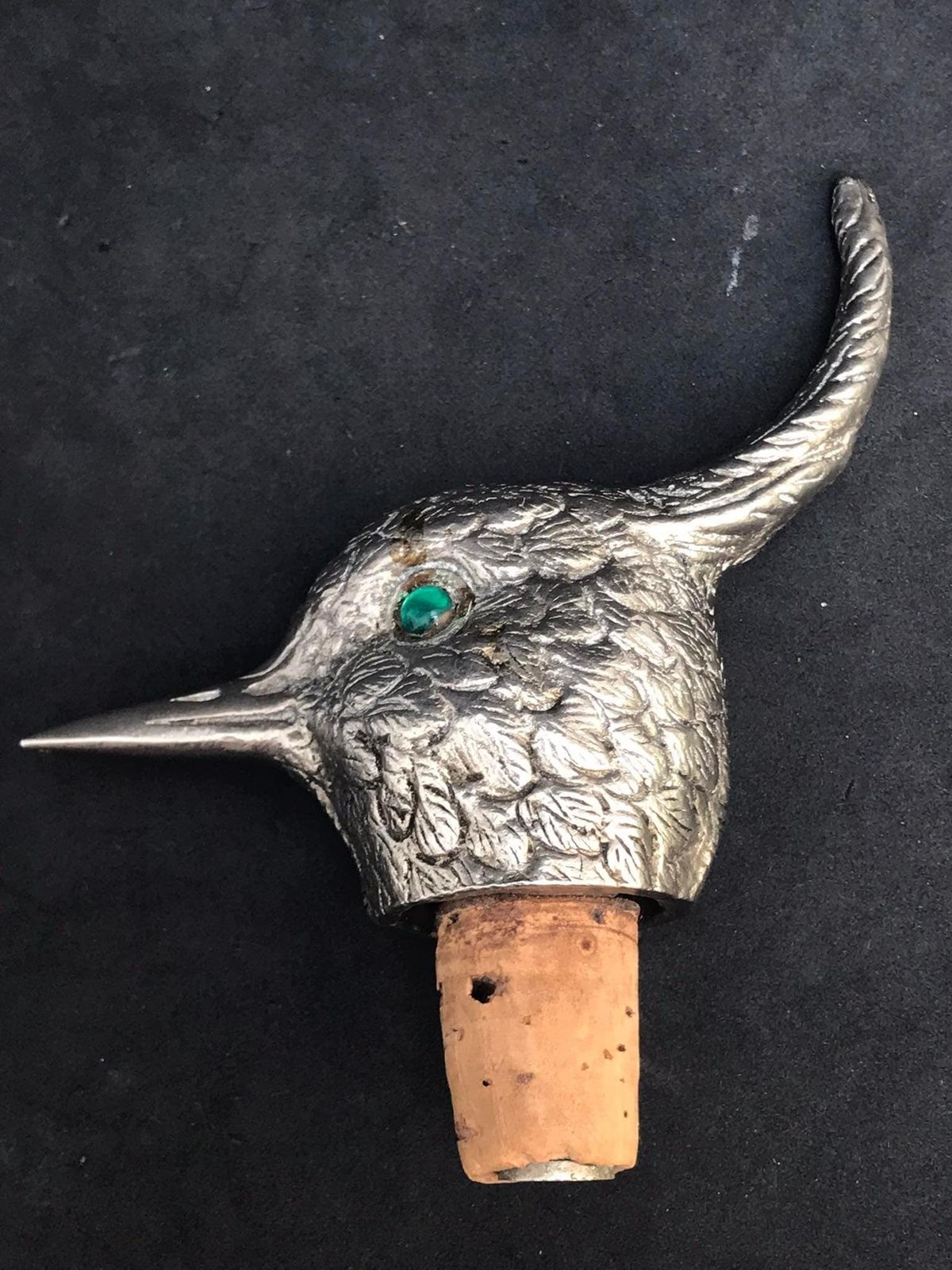 Flessenstop Met Kievit – Dierenfiguur Van Metaal | Baraccesoire, Cadeau Voor Verzamelaars, Jagers En Tafeldecoratie photo 172.0
