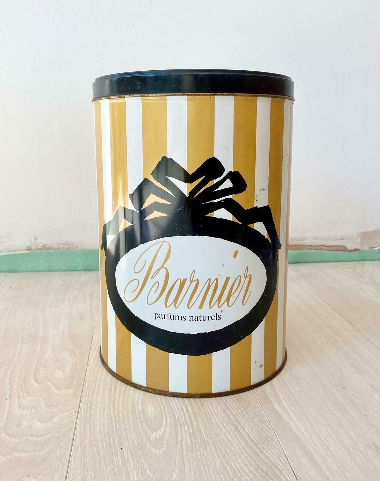 Vintage French Barnier Parfums Naturels Tin, Bon Bons photo furniture