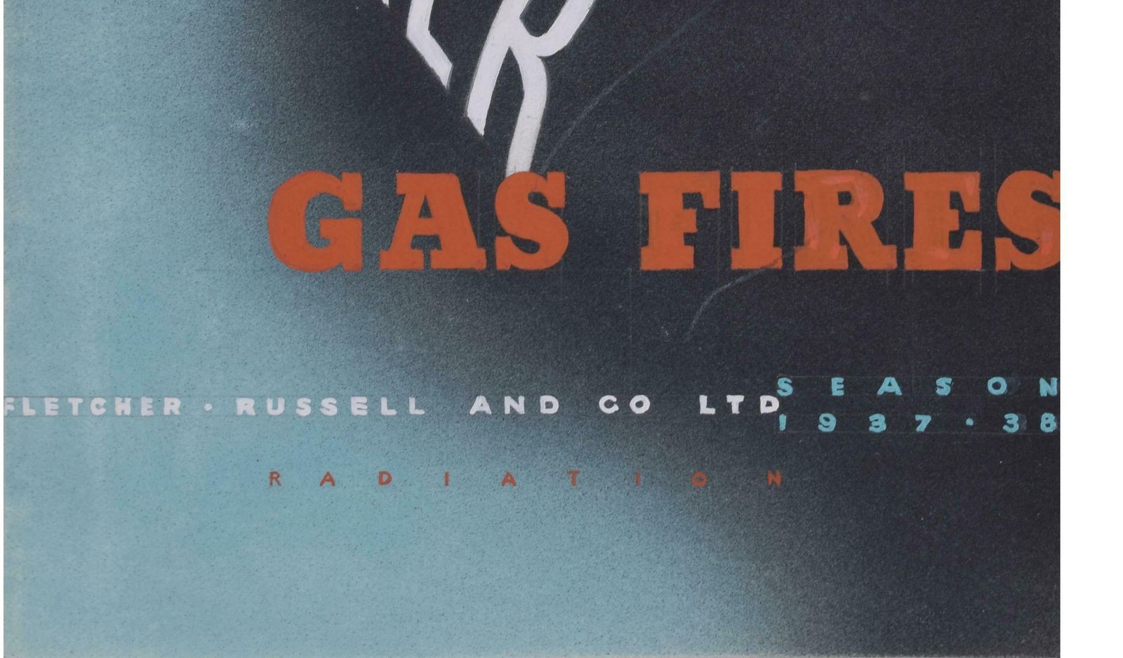 Brownbridge Fletcher Gas Fires Brochure 1937 Painted Design By Brownbridge 1937 photo 200.0