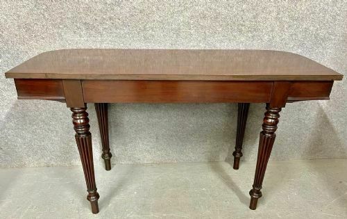 Good Quality Pair Of George IV Mahogany Console Tables photo vinterior