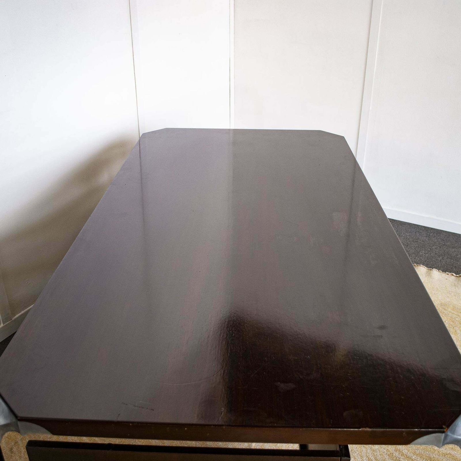Furniture Ico Parisi Desk For Mim Rome From 60's photo